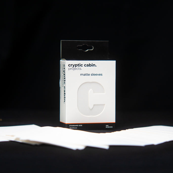 Cryptic Cabin Card Sleeves - Standard Size