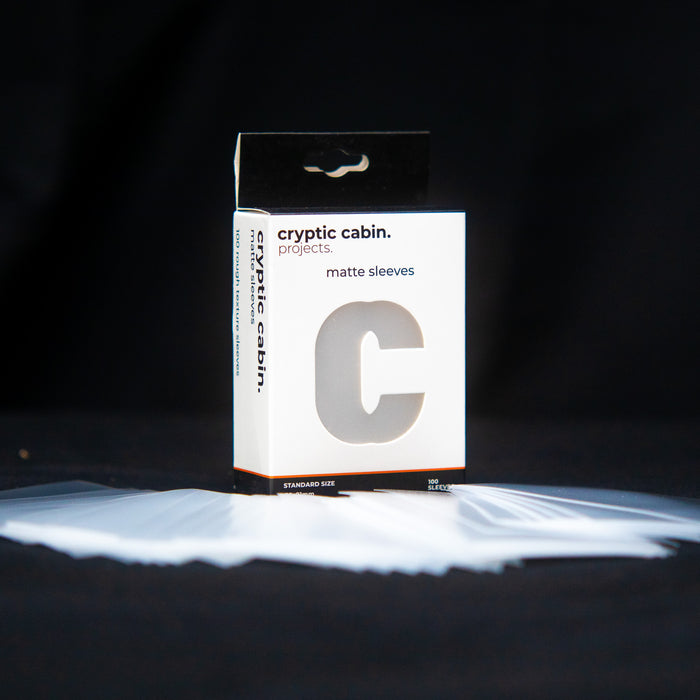 Cryptic Cabin Card Sleeves - Standard Size