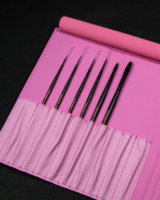 Cryptic Cabin - Full Set of 6 Synthetic Brushes & Case