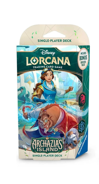 Disney Lorcana - "Archazia's Island" - Starter Deck - Beauty &The Beast