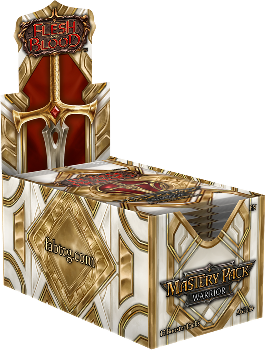 Flesh and Blood TCG - Mastery Pack Warrior Booster Box