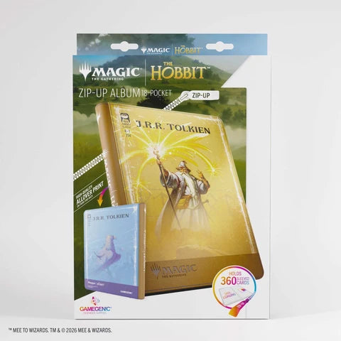 Gamegenic Magic -  The Gathering: The Hobbit Zip-Up Album 18 Pocket "Gandalf, Goblin's Bane / The Lord of the Eagles"