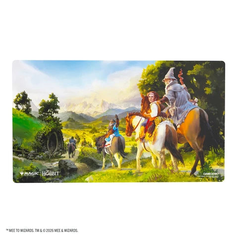 Gamegenic Magic -  The Gathering The Hobbit Prime Playmat - "Leaving Hobbiton"