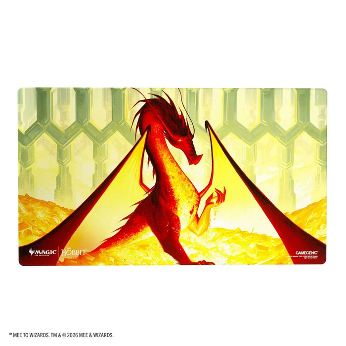 Gamegenic Magic -  The Gathering The Hobbit Shiny Playmat - Smaug the Golden