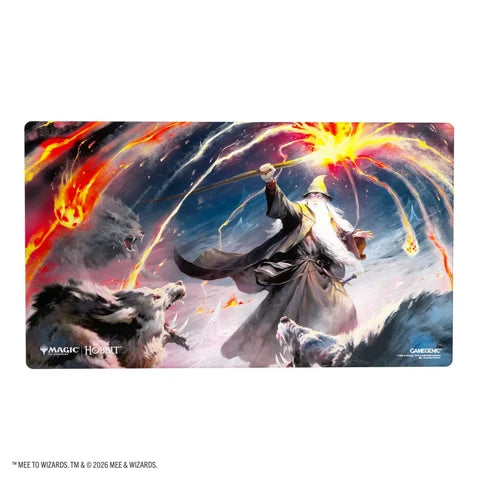 Gamegenic Magic -  The Gathering The Hobbit Shiny Playmat - "Gandalf, Shadow's Foe"