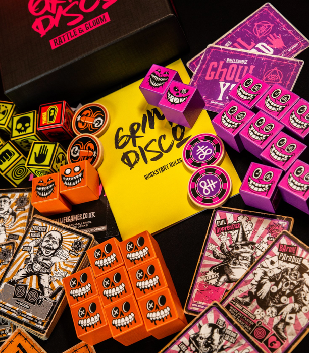 Grim Disco - 2 Player Starter Deck - Rattle & Gloom