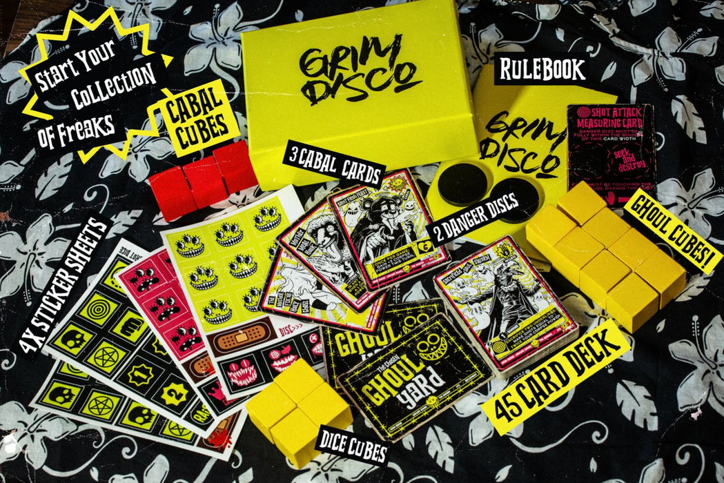 LOWLIFE GAMES: GRIM DISCO Starter Deck - Yellow