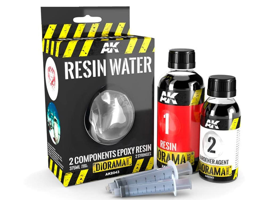 AK Diorama: Resin Water - 2 Part Epoxy Resin