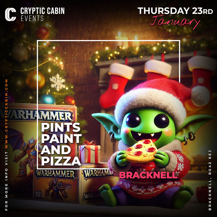 Pints, Paint and Pizza Night Bracknell - Thursday 23rd January