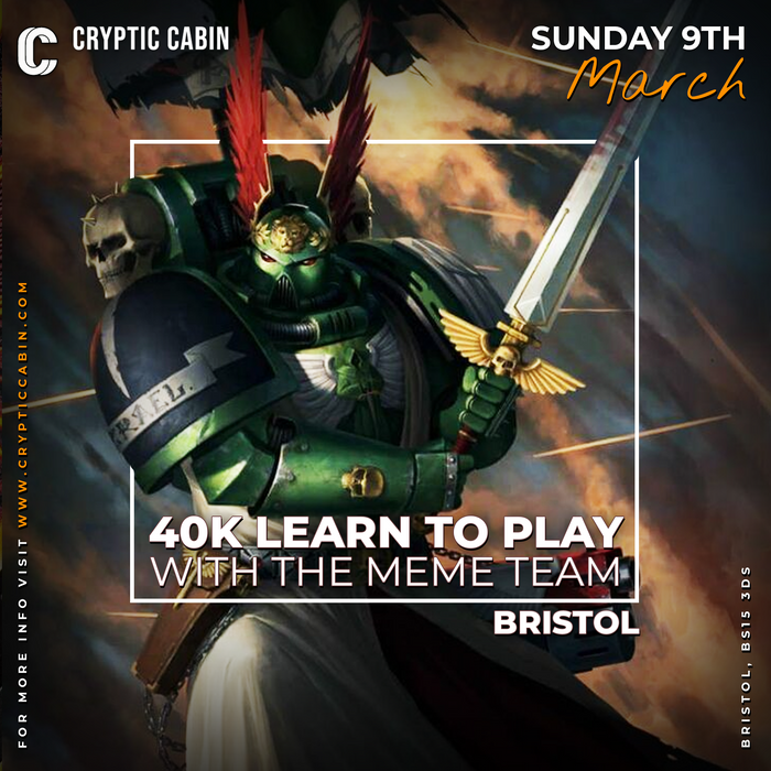 Warhammer 40K - 10th Edition - Learn to Play - 9th March