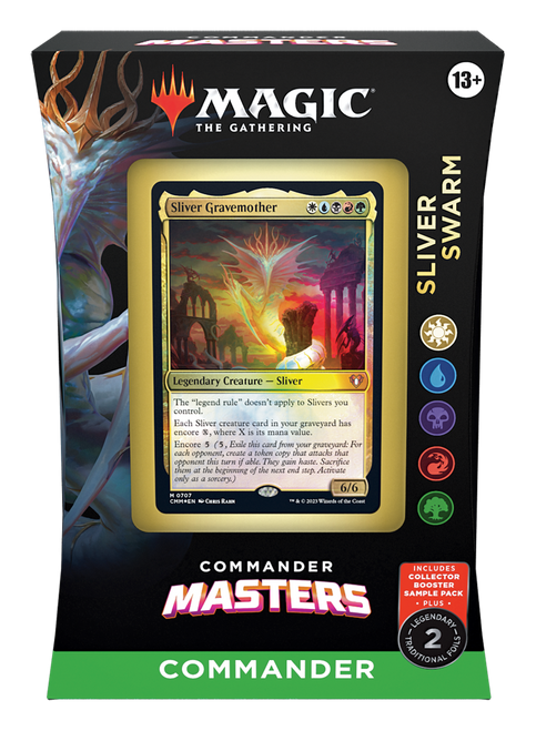 Magic: The Gathering - Commander Masters - Commander Deck - Sliver Swa Cryptic Cabin Magic: The Gathering - Commander Masters - Commander Deck - Sliver Swa Cryptic Cabin