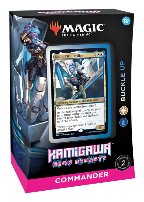 Magic The Gathering - Kamigawa: Neon Dynasty Commander Deck - Buckle U Cryptic Cabin Magic The Gathering - Kamigawa: Neon Dynasty Commander Deck - Buckle U Cryptic Cabin