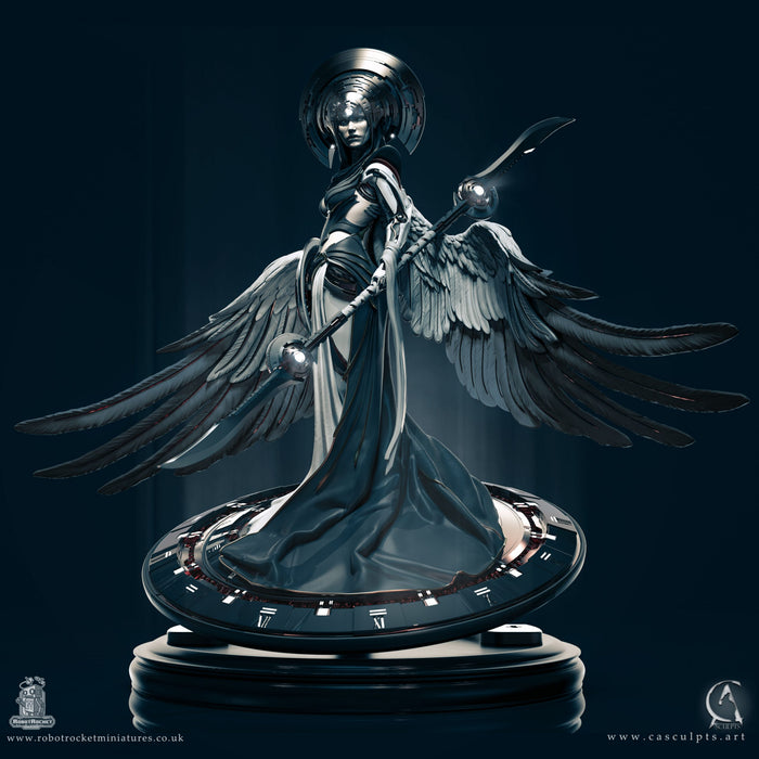 Robot Rocket - Neriah Guardian Of Time Academic Figure 75mm