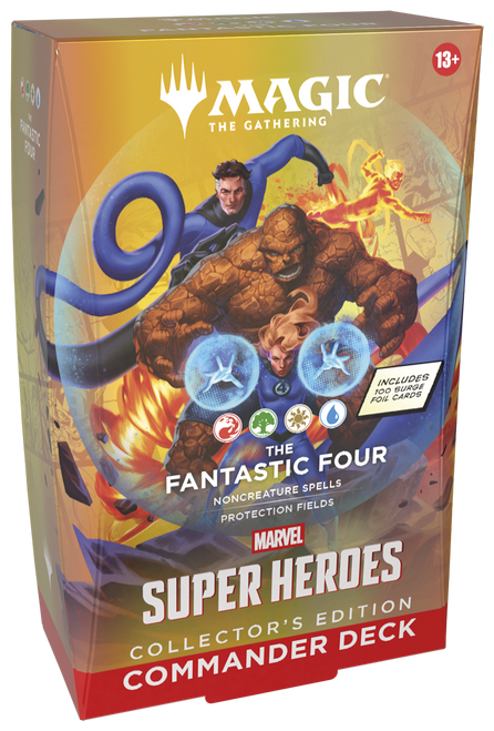 Magic The Gathering - Marvel Super Heroes Collector's Commander Deck - The Fantastic Four