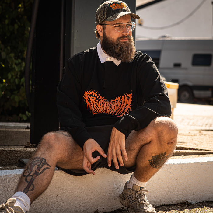 Cryptic Cabin Merch - Rugby Polo Shirt