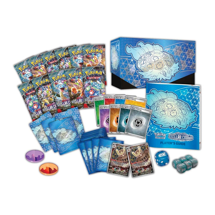 Pokémon TCG: Scarlet & Violet 7 - Stellar Crown - Elite Trainer Box