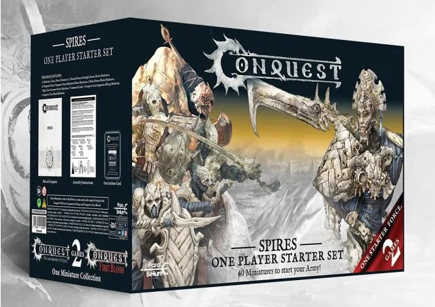 Conquest -Spires: 1 Player Starter Set