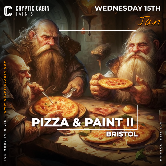 Paint and Pizza Night - Wednesday 15th January - Bristol