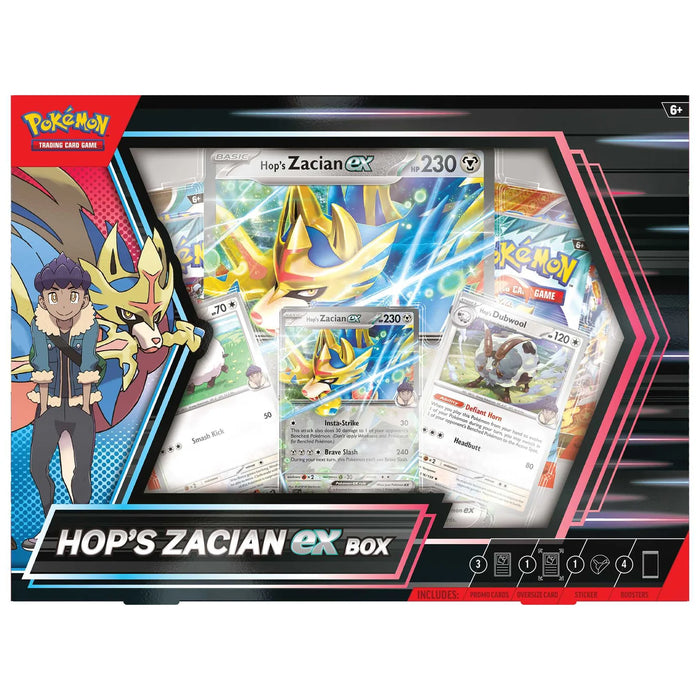 Pokemon TCG - Hop's Zacian ex Box