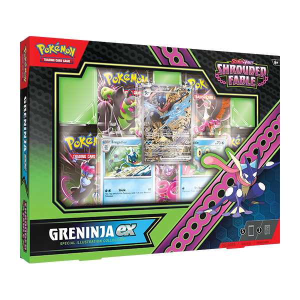 Pokémon TCG: Scarlet & Violet 6.5 - Shrouded Fable EX Special Collection - Greninja