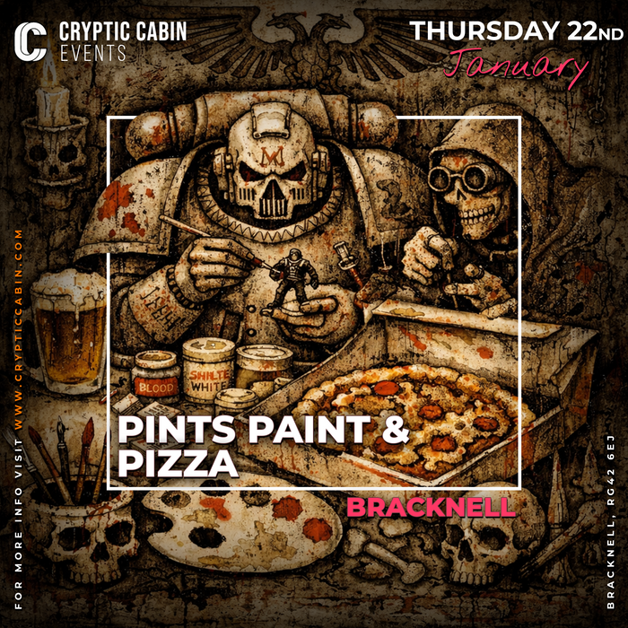 Pints, Paint and Pizza Night - Bracknell - Thursday 22nd January