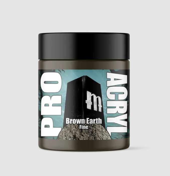 Pro Acryl Basing Textures - Brown Earth - Fine 120ml