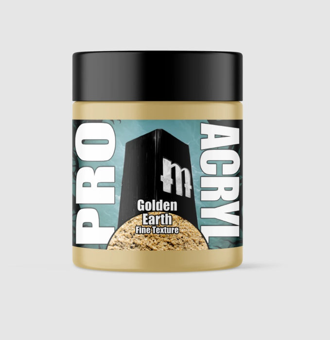 Pro Acryl Basing Textures - Golden Earth - Fine 120ml