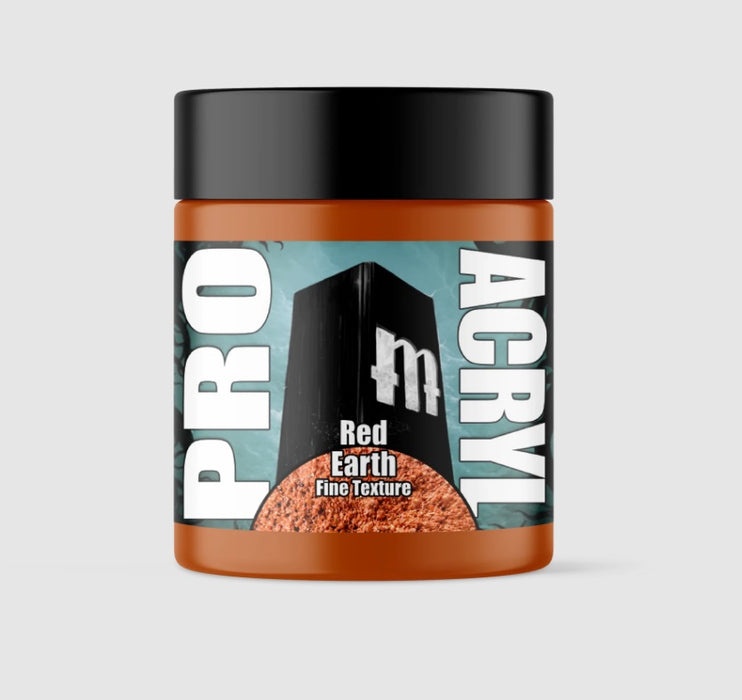 Pro Acryl Basing Textures - Red Earth - Fine 120ml