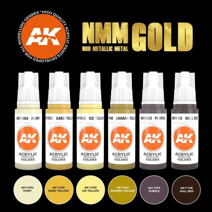 AK Non Metallic Metal : Gold