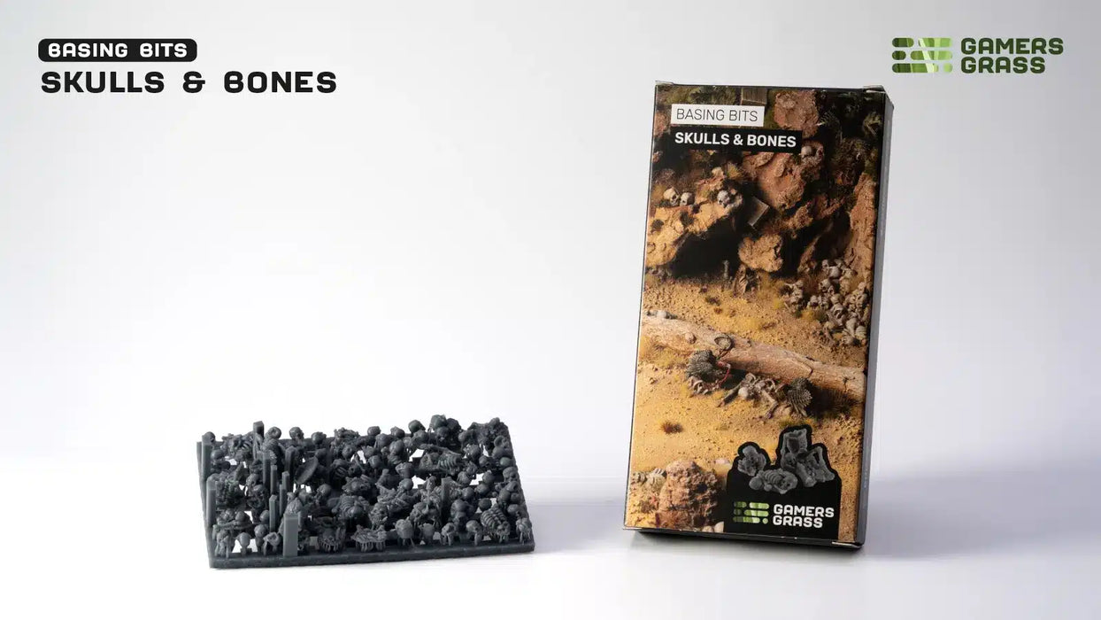 Gamers Grass - Basing Bits - Skull & Bones