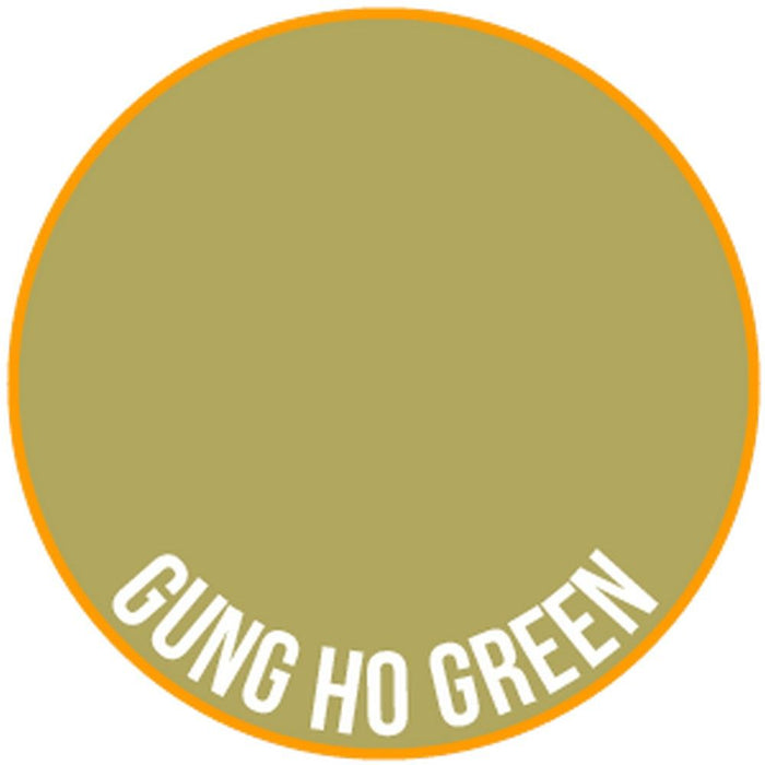 Two Thin Coats - Gung-Ho Green