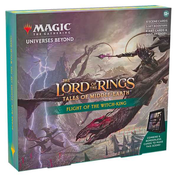 MTG: Lord of the Rings: Tales of Middle-Earth Scene Box - Witch King - release date 3rd November