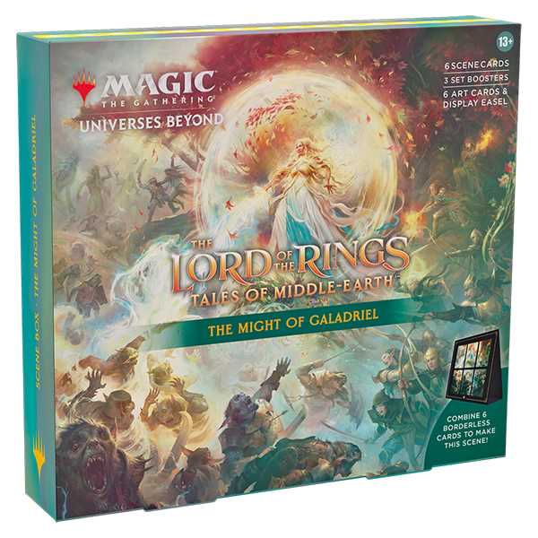 MTG: Lord of the Rings: Tales of Middle-Earth Scene Box - Galadriel - release date 3rd November