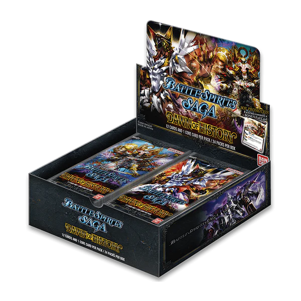 Bandai - Battle Spirits Saga Card Game - Dawn of History (BSS01) - Booster Box (24 Packs)