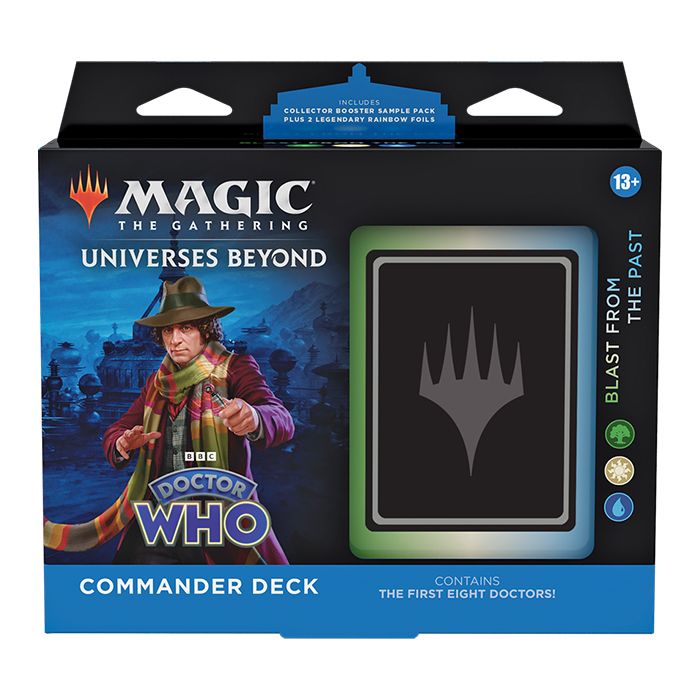 Magic The Gathering - Universes Beyond - Doctor Who - Commander Deck - Blast From The Past