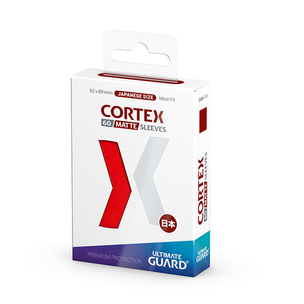 Ultimate Guard - Cortex Sleeves Japanese Size - Matte Red