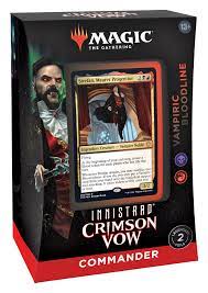 Magic: The Gathering Innistrad: Crimson Vow Commander Deck – Vampiric Bloodline (Black-Red