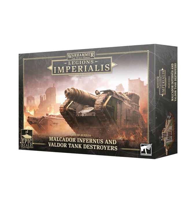 Legions Imperialis: Malcador Infernus / Valdor Tanks