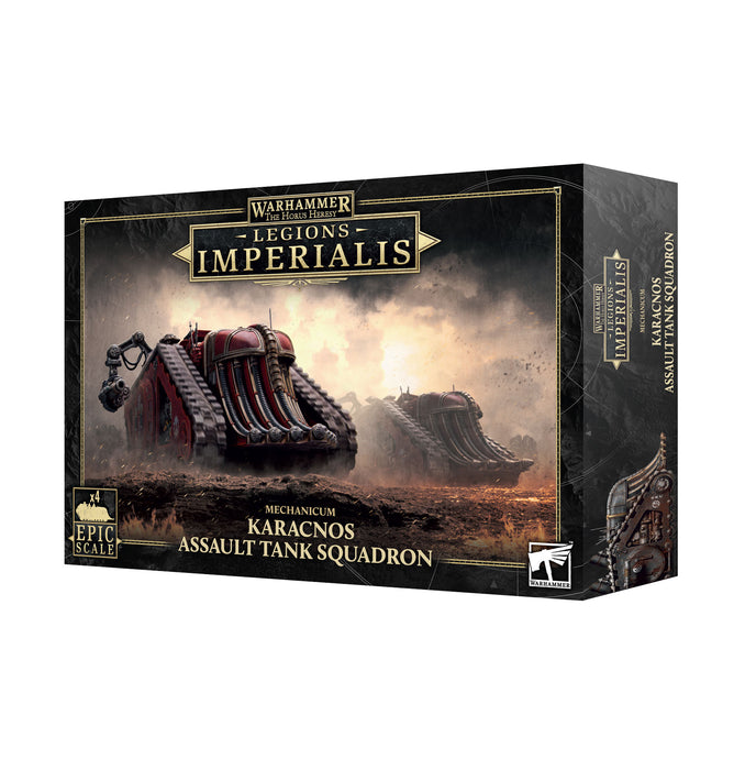 Legions Imperialis - Mechanicum Karacnos Assault Tank Squadron