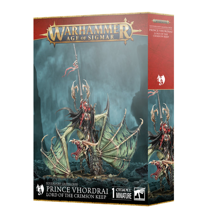 Soulblight Gravelords - Prince Vhordrai, Lord of the Crimson Keep/Revenant Draconith