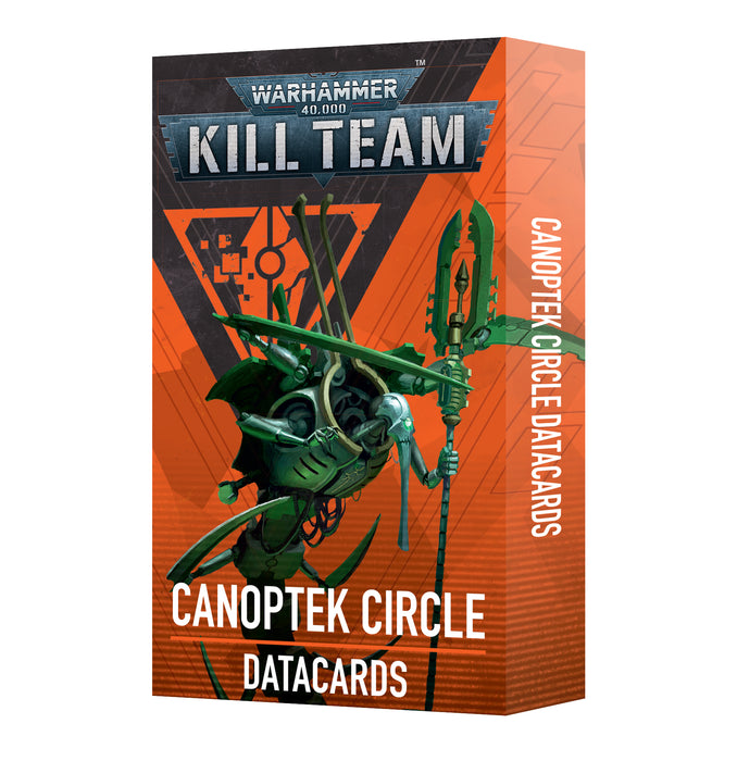 Kill Team - Necrons - Canoptek Circle - Datacards