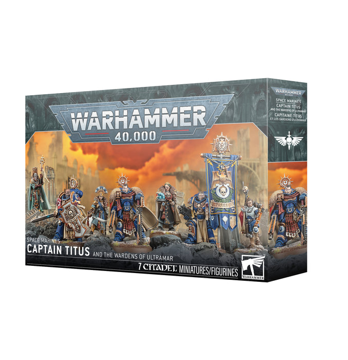 Space Marines - Captain Titus and The Wardens of Ultramar