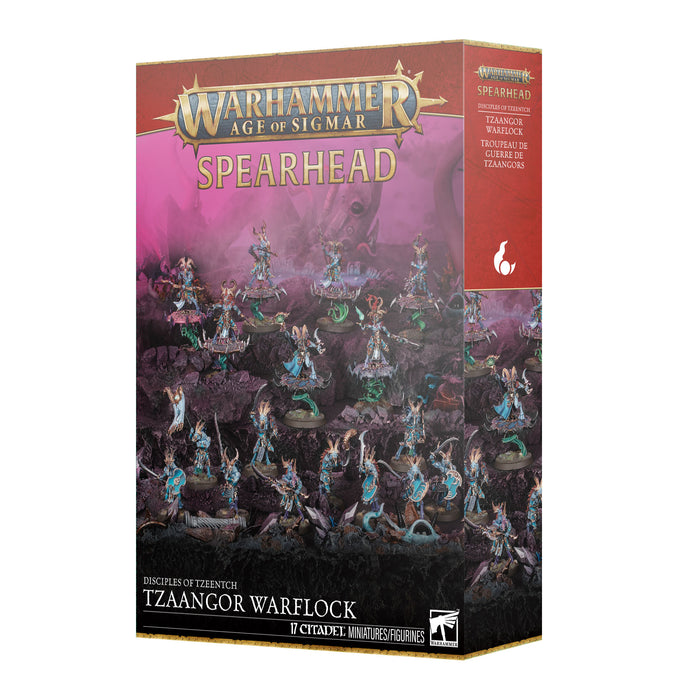 Disciples of Tzeentch- Spearhead -  Tzaangor Warflock