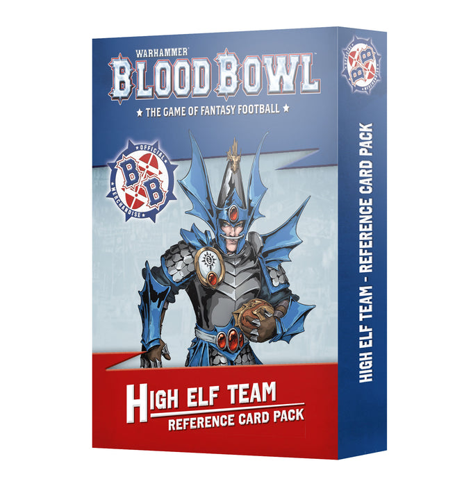 Blood Bowl - High Elf - Team Reference Card Pack