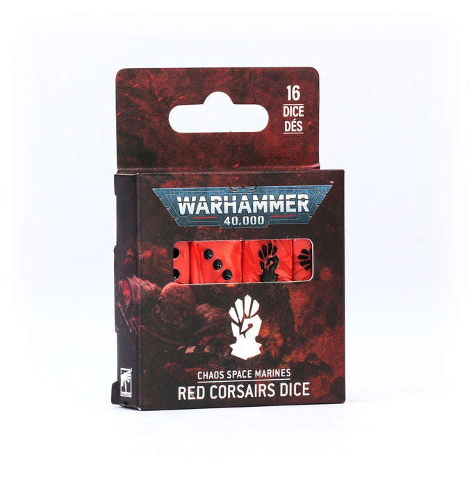 Chaos Space Marine - Red Corsairs Dice