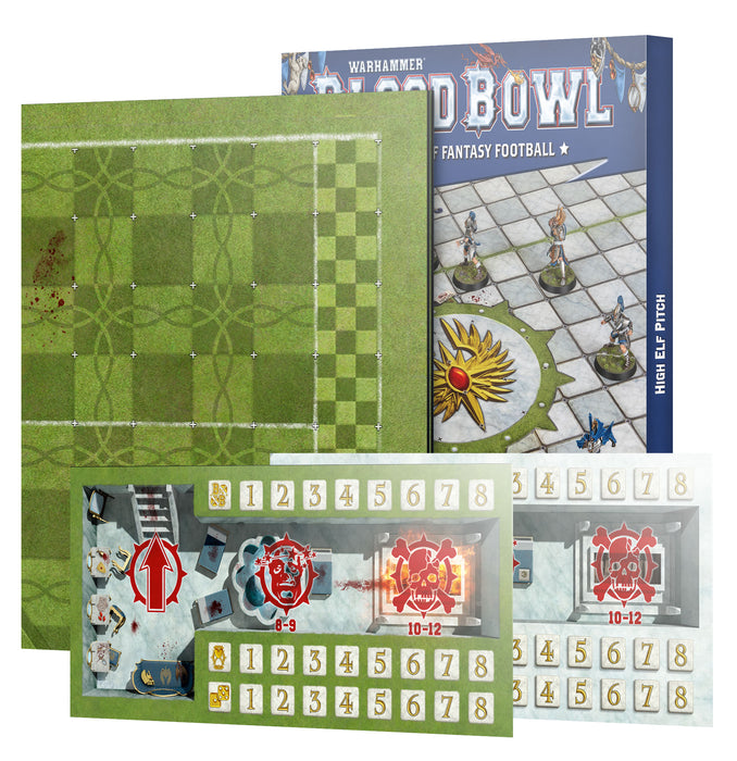 Blood Bowl - High Elf - Team Pitch