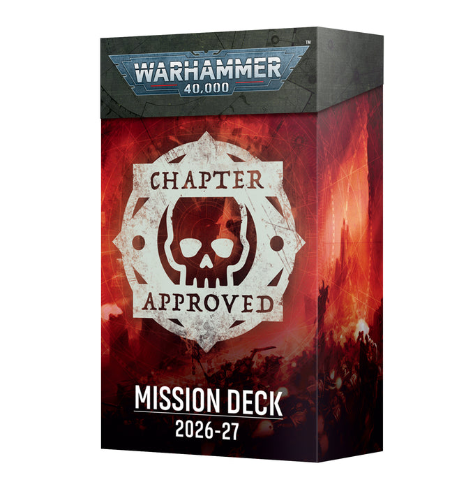 Warhammer 40,000 - Chapter Approved Mission Deck 2026-27