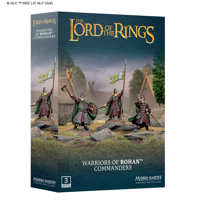 Middle-earth™ Strategy Battle Game - Warriors of Rohan™ Commanders