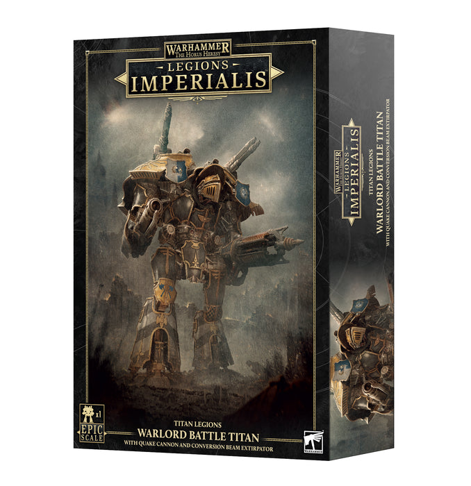 Legion Imperialis - Warlord Titan with Quake Cannon & Beam Extirpator