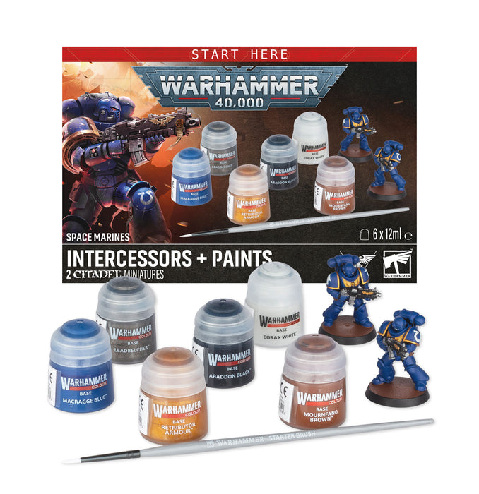 Warhammer 40,000 - Space Marine Paint set